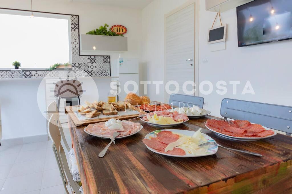 Surf Flat Apartment San Foca Bagian luar foto