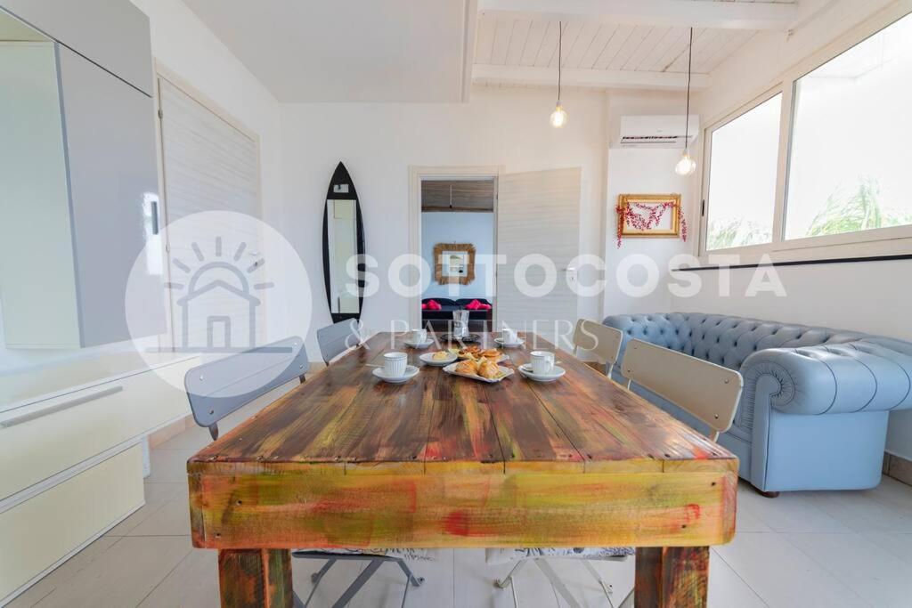 Surf Flat Apartment San Foca Bagian luar foto