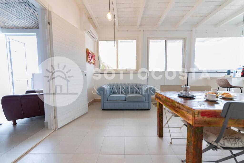 Surf Flat Apartment San Foca Bagian luar foto